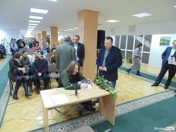 Письменник Слапчук презентував книгу про війну в Афганістані. ФОТО