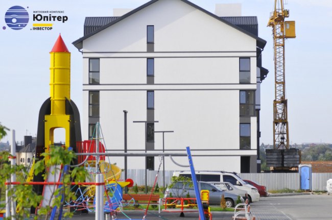 У другому будинку ЖК «Юпітер» — у розпалі внутрішні роботи*