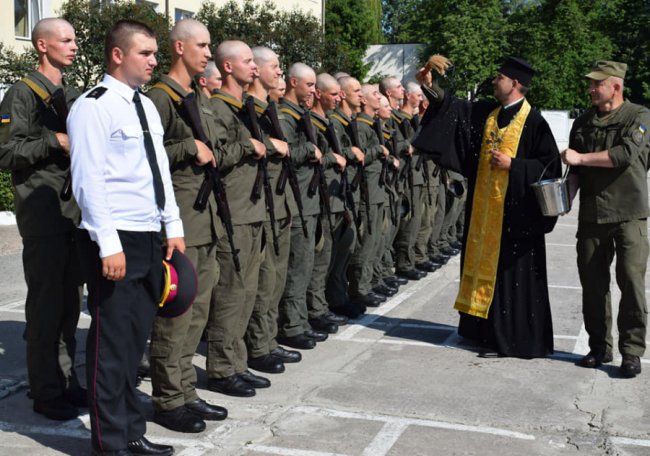 50 луцьких нацгвардійців присягнули на вірність українському народові
