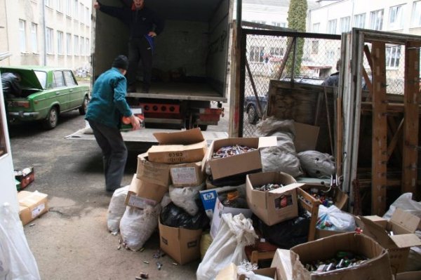Лучани зібрали понад 4000 кілограмів відпрацьованих батерейок. ФОТО