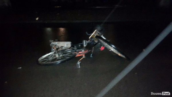 ДТП в Луцьку: водій «BMW» збив велосипедиста. ФОТО