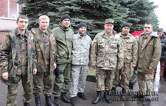 Волинські працівники слідчих підрозділів повернулися зі Сходу. ФОТО