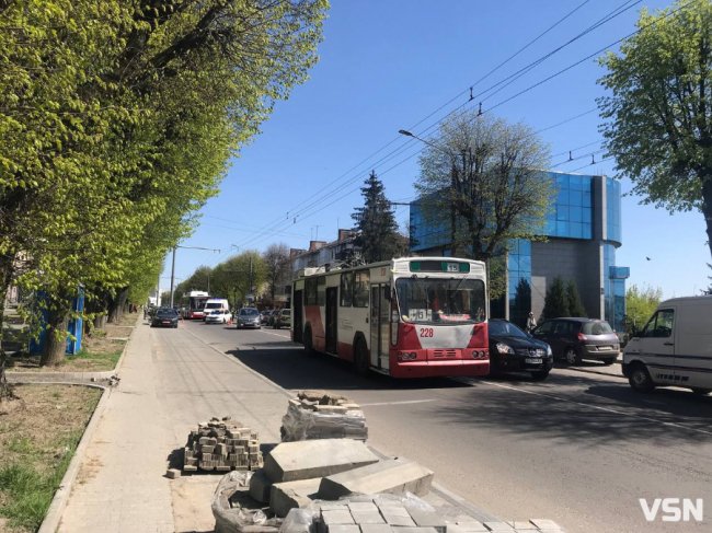 У центрі Луцька – ДТП за участю велосипедиста. ФОТО 