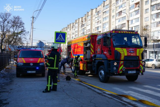 У Луцьку в спорткомплексі ВНУ виникла пожежа