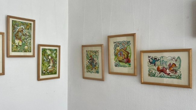 У музеї на Волині відкрили виставку ілюстрацій до творів родини Косачів