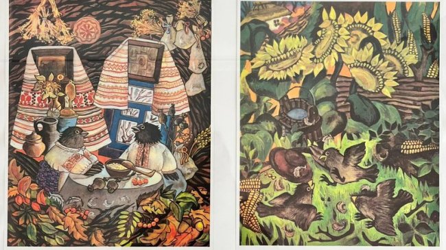 У музеї на Волині відкрили виставку ілюстрацій до творів родини Косачів