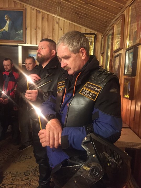 У Луцьку помолилися за загиблих байкерів. ФОТО