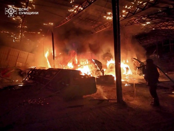 Моторошні кадри наслідків удару по Сумщині