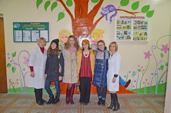 Ковельську дитячу поліклініку розмалювали