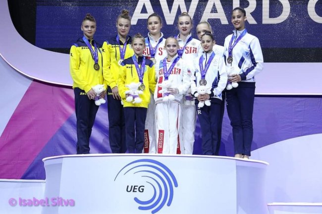 Волинянки завоювали два «срібла» на чемпіонаті Європи зі спортивної акробатики