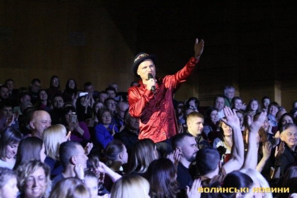 Запальний Олег Скрипка «підірвав» луцьку публіку. ФОТО. ВІДЕО