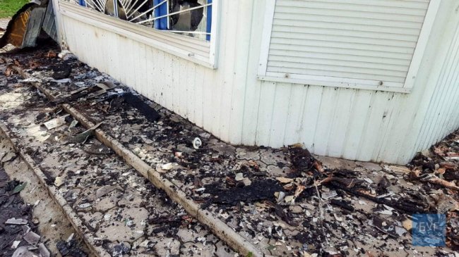 У Володимирі-Волинському через замикання згорів магазин. ФОТО