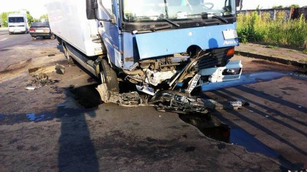 У Луцьку серйозна аварія біля «Кромберга». ФОТО. ОНОВЛЕНО