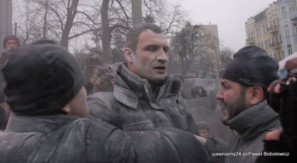 Сутички на Грушевського: фотовраження поляка