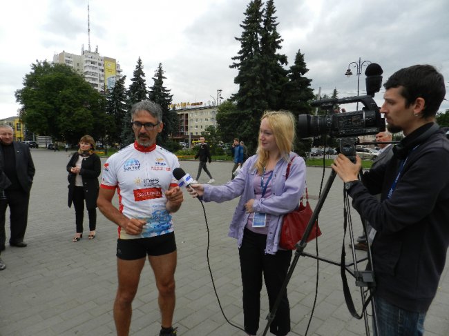 У Луцьку побував відомий інженер-винахідник. ФОТО