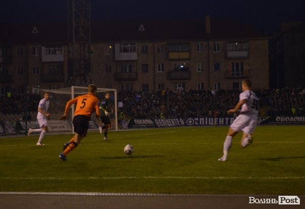 Фатальне пенальті: «Волинь» програла «Шахтареві»