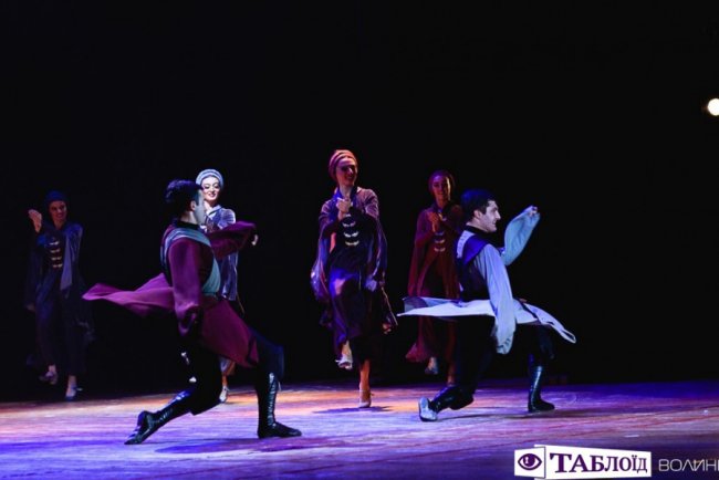 Легендарний балет «Сухішвілі» феєрично виступив у Луцьку. ФОТО