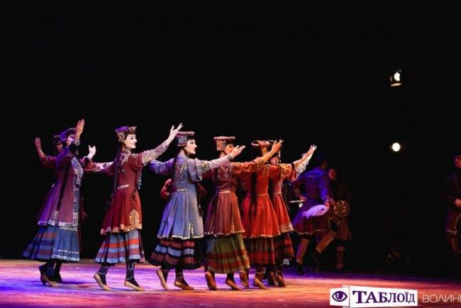 Легендарний балет «Сухішвілі» феєрично виступив у Луцьку. ФОТО