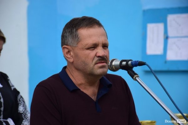 Острожецький сільський голова Олег Пархомей.