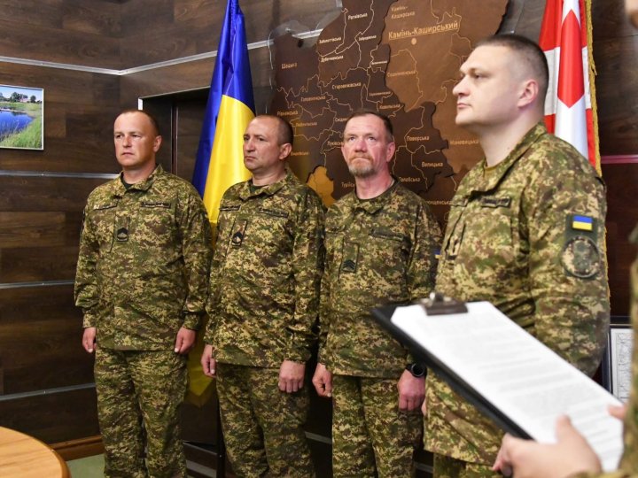 У Луцьку привітали нацгвардійців