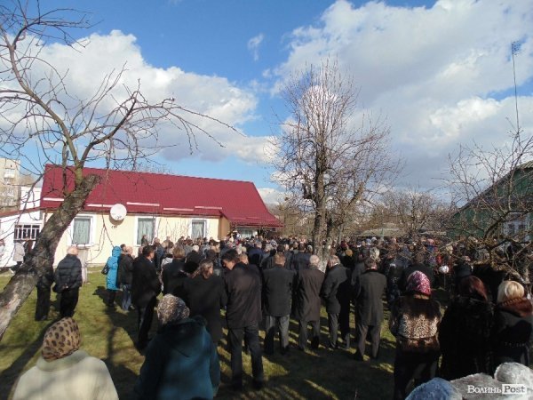 У Рожищі попрощалися з міським головою. ФОТО