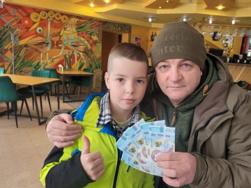 10-річний лучанин віддав п'ять тисяч на дрони для ЗСУ