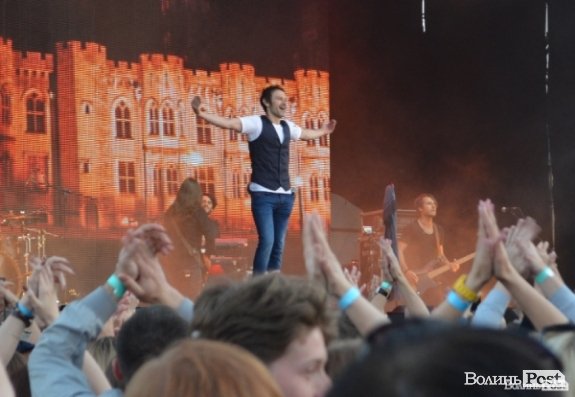 У Луцьку відривалися на концерті Океану Ельзи