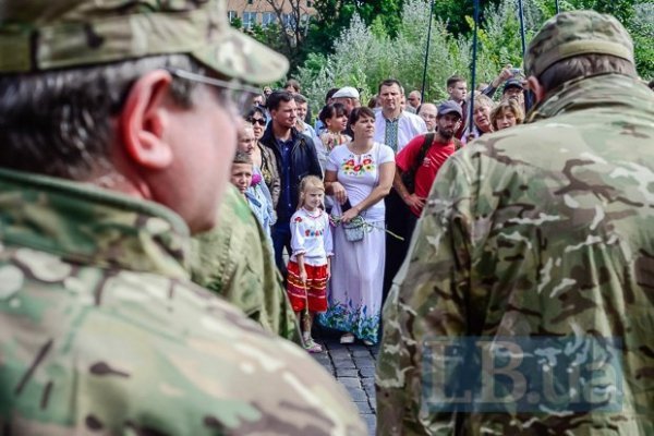 Волинський священик відправив на війну батальйон «Січ». ФОТО. ВІДЕО
