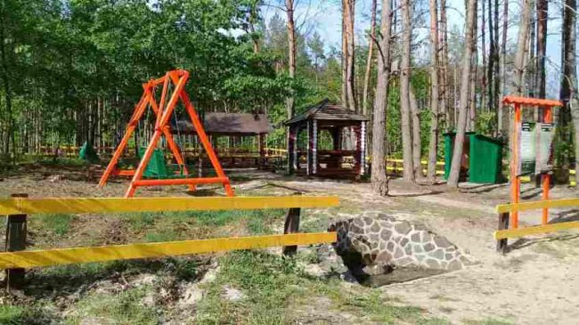У волинському селі облаштували «лісову» зупинку. ФОТО