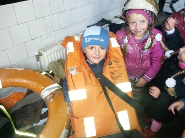 У Ківерцях навчали дітей гасити пожежу. ФОТО