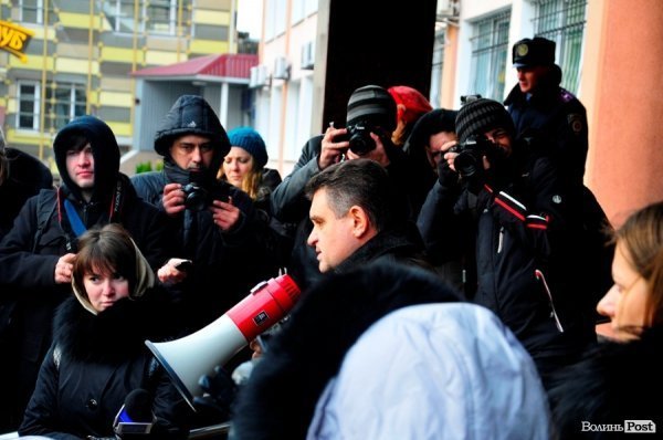 Журналісти Волині пікетували міліцію. ФОТО