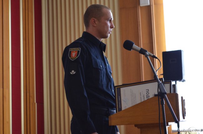 У Луцьку правоохоронців привітали з річницею створення Нацполіції. ФОТО