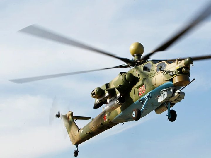 Український дрон влучив у російський ударний вертоліт