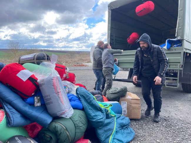 Спецпризначенці «Азову» з Луцька отримали партію допомоги