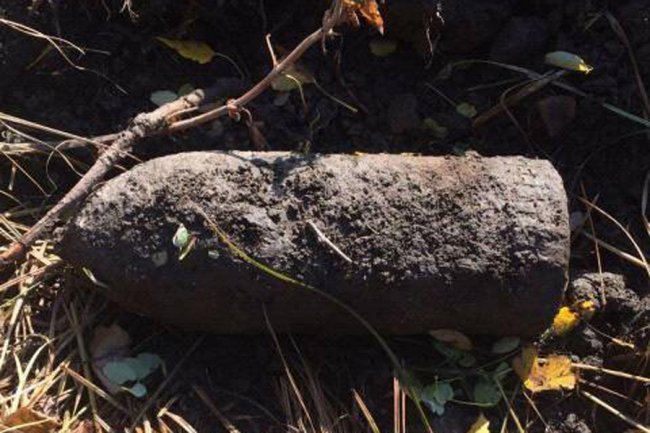 На Волині знищили два артилерійські снаряди. ФОТО