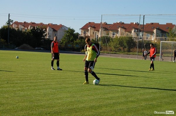 Футболісти «Волині» готуються до гри з «Металістом». ФОТО