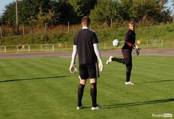 Футболісти «Волині» готуються до гри з «Металістом». ФОТО