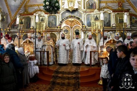 У місті на Волині прихильники УПМ (МП) відзначили престольне свято. ФОТО