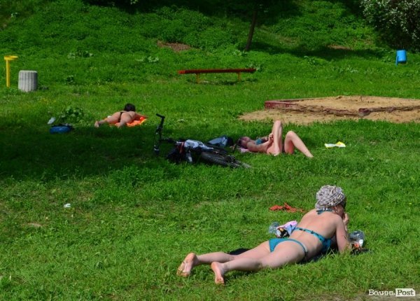 Місто, річка, сонце: у Луцьку стартував купальний сезон. ФОТО