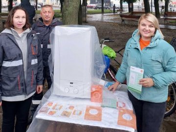 Волиняни можуть обрати сучасне та якісне газове обладнання в Клієнтських просторах 