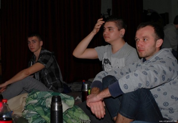 Уночі у Луцьку дивилися фільми Кустуріци. ФОТО