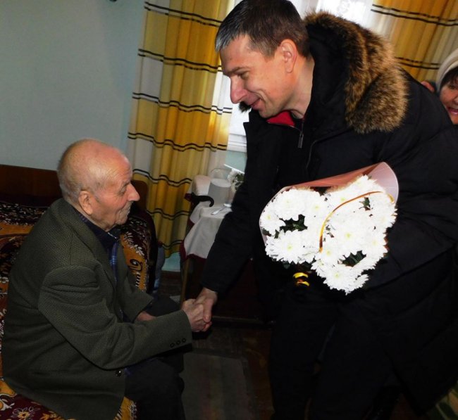 Волинянин святкує 98-річний ювілей. ФОТО