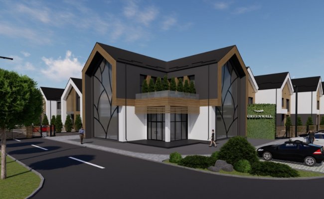 GREENWALL – нова забудова поблизу Луцька в унікальному стилі BARN-house*