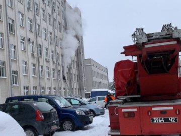 У Рівному горіла будівля ОДА