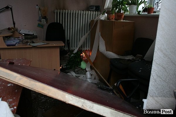 Штурм волинської міліції. ФОТО