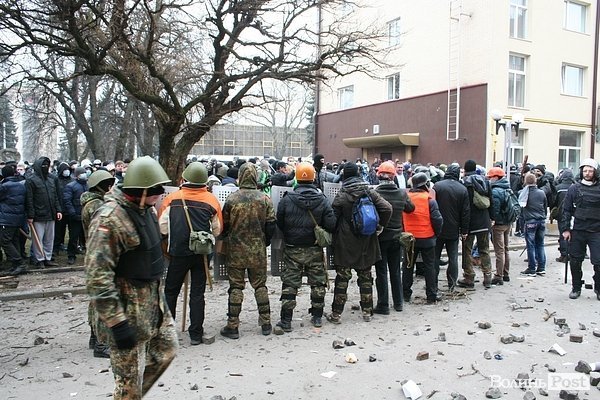 Штурм волинської міліції. ФОТО