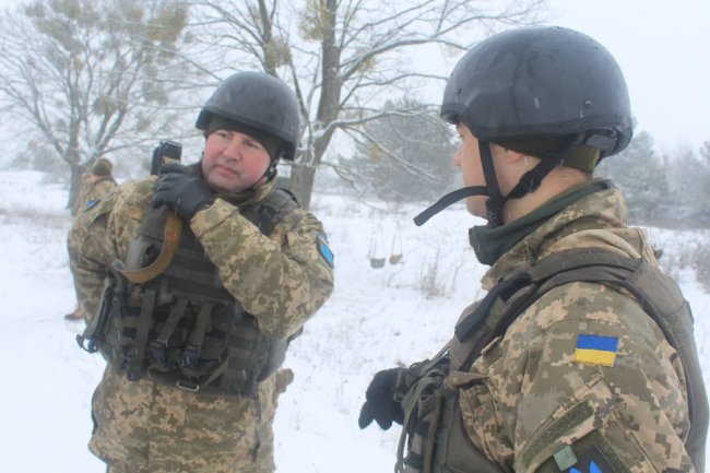 Бійці 14-ої бригади пройшли навчання з вогневої підготовки. ФОТО