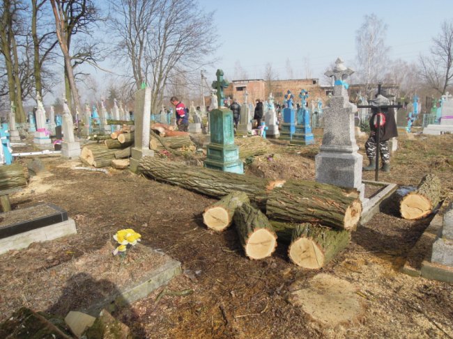 Староста організував впорядкування сільського кладовища у громаді на Волині. ФОТО