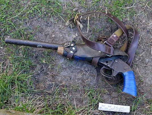 У волинянина знайшли саморобний пістолет