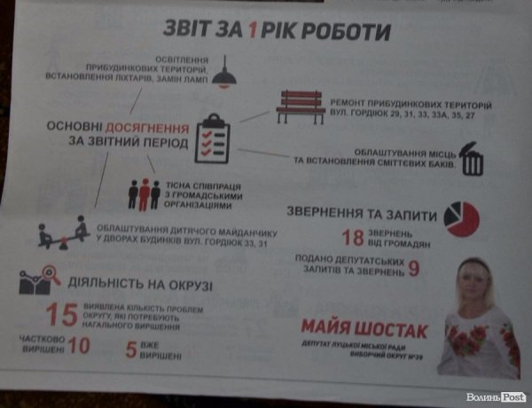 Луцька «Батьківщина» підсумувала рік роботи